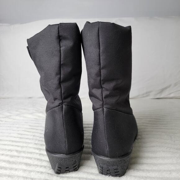 Toe Warmers Black Insulated Waterproof Winter Snow Boots Women’s 10W Canada Made - Picture 9 of 10